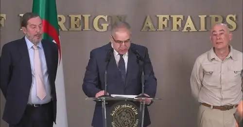 Speech of the Secretary-General of the Ministry of Foreign Affairs, the National Community Abroad and African Affairs, Lounes Magramane, during the press conference following the handover of the kidnapped Spanish citizen